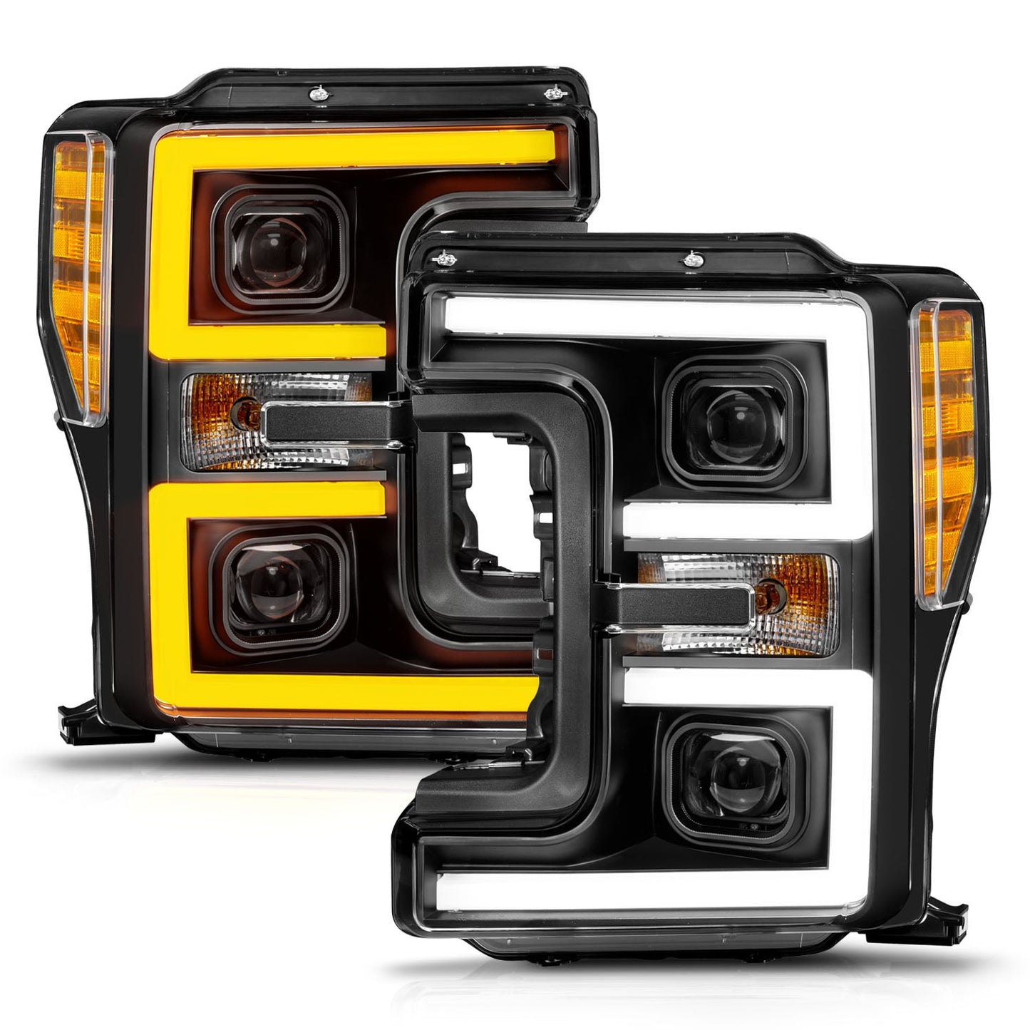 ANZO USA LED Projector Headlight for Ford F-250/F-350 Super Duty 17-19 (111577)