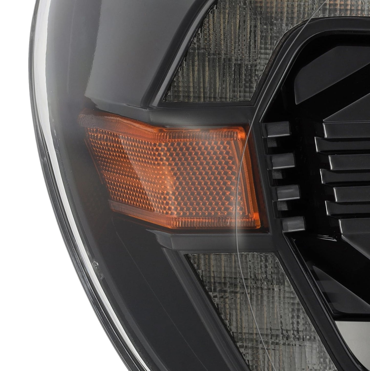 AlphaRex 12-15 Toyota Tacoma NOVA-Series LED Projector Headlights Alpha-Black