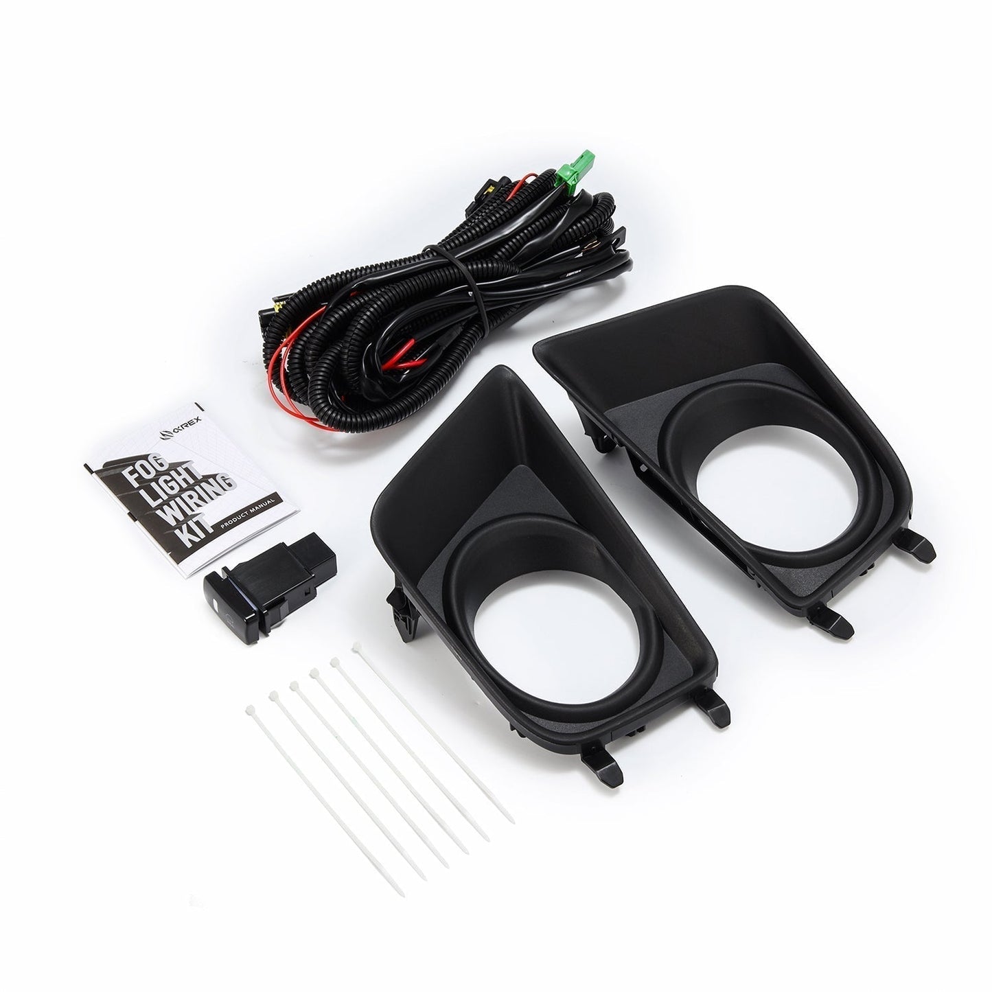 AlphaRex 16-23 Toyota Tacoma DoubleTap Dual Color LED Projector Fog Lights