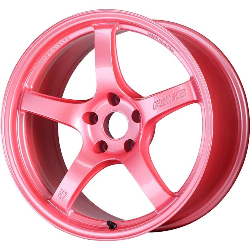 Gram Lights 57CR 15x8 +35 4x100 Sakura Pink-WheelFlip