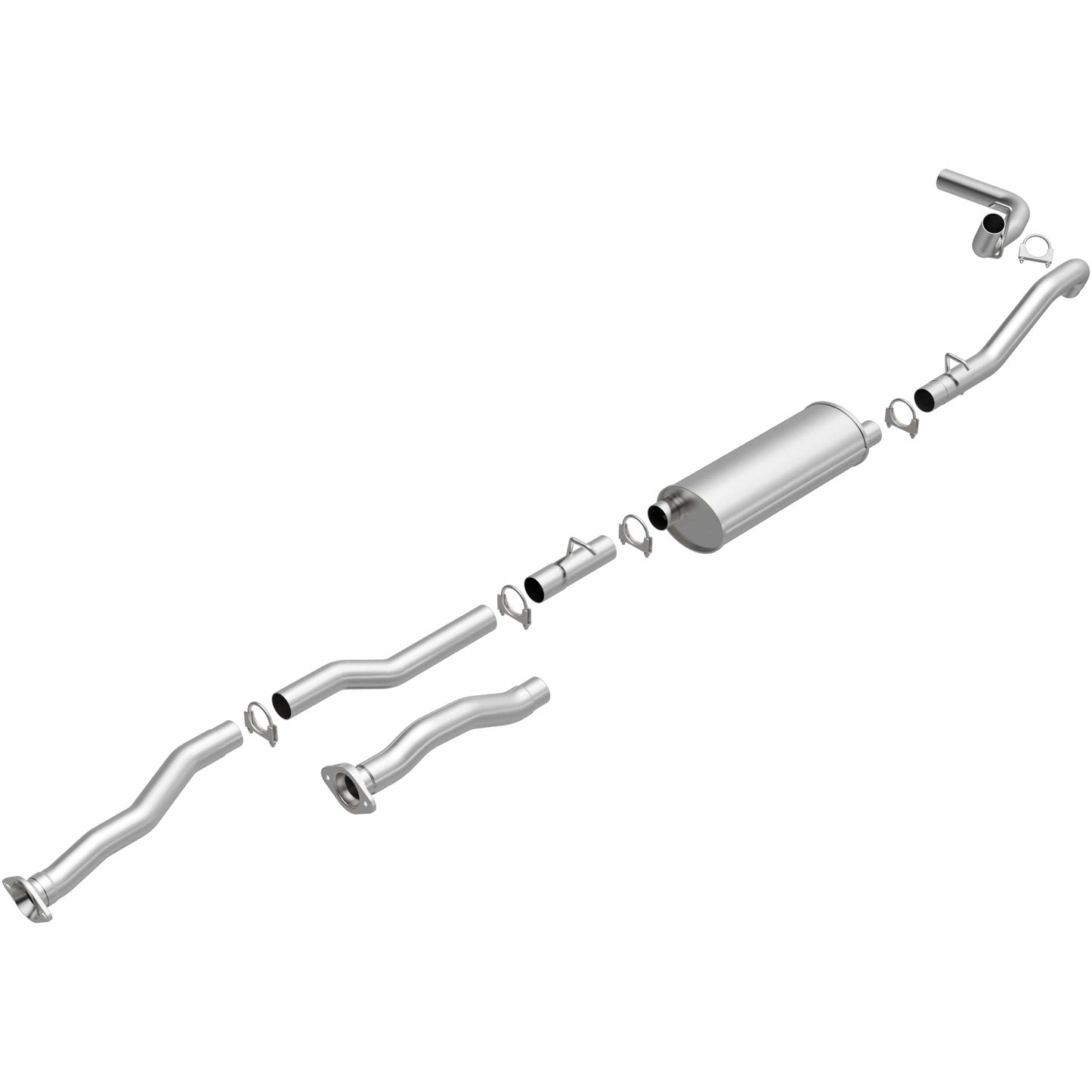 BRExhaust Direct-Fit Replacement Exhaust System 106-0495