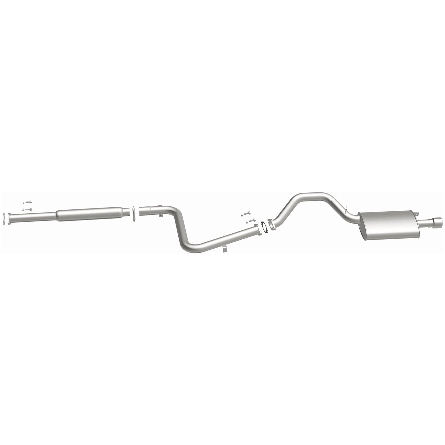 BRExhaust 2001-2005 Mitsubishi Eclipse Direct-Fit Replacement Exhaust System