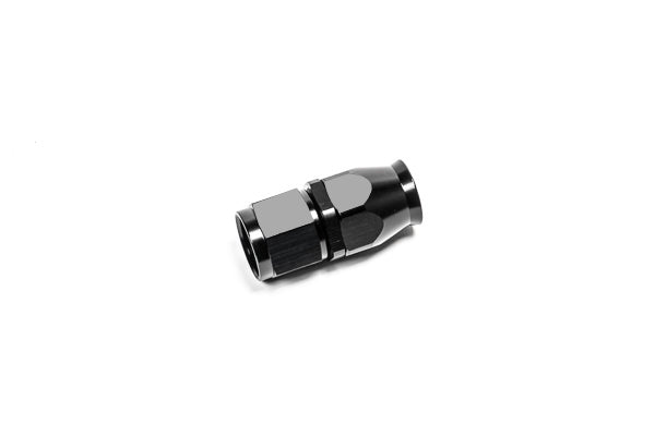 Radium Engineering -6AN Straight PTFE Hose End - Black | Universal (14-0631)