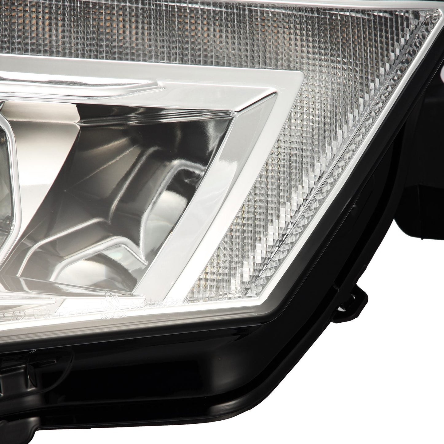 AlphaRex 14-20 Toyota 4Runner MK II PRO-Series Halogen Projector Headlights Chrome