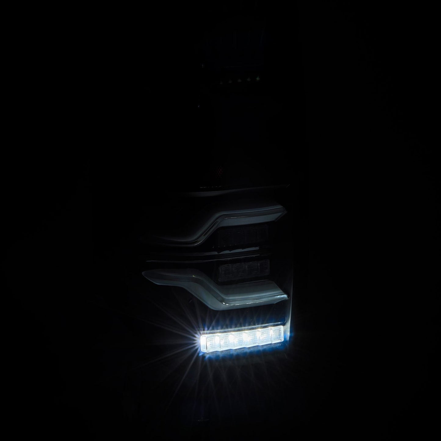 AlphaRex 14-21 Toyota Tundra LUXX-Series LED Tail Lights Alpha-Black