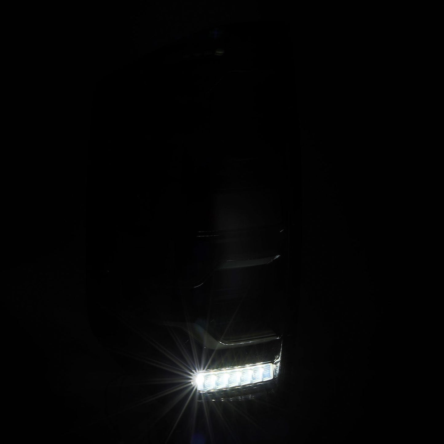 AlphaRex 14-21 Toyota Tundra LUXX-Series LED Tail Lights Black