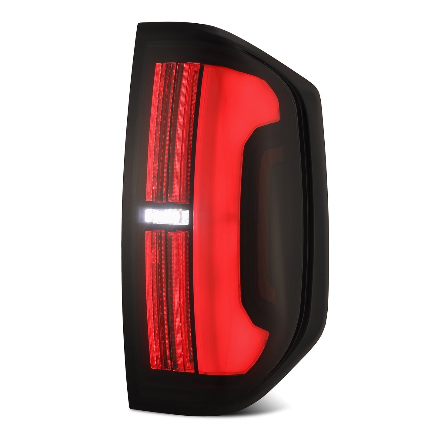 AlphaRex 14-21 Toyota Tundra NOVA-Series Prismatic LED Tail Lights Alpha-Black