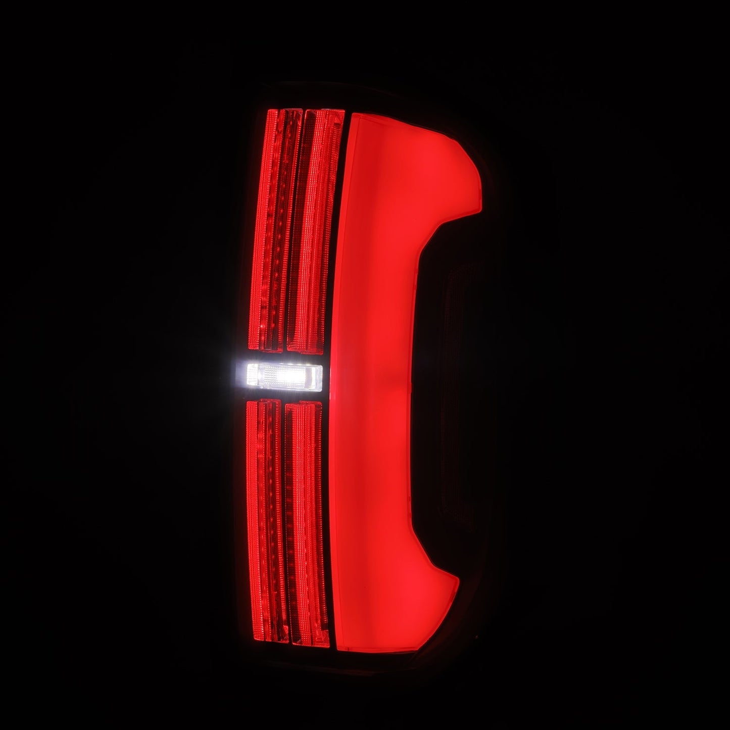 AlphaRex 14-21 Toyota Tundra NOVA-Series Prismatic LED Tail Lights Alpha-Black