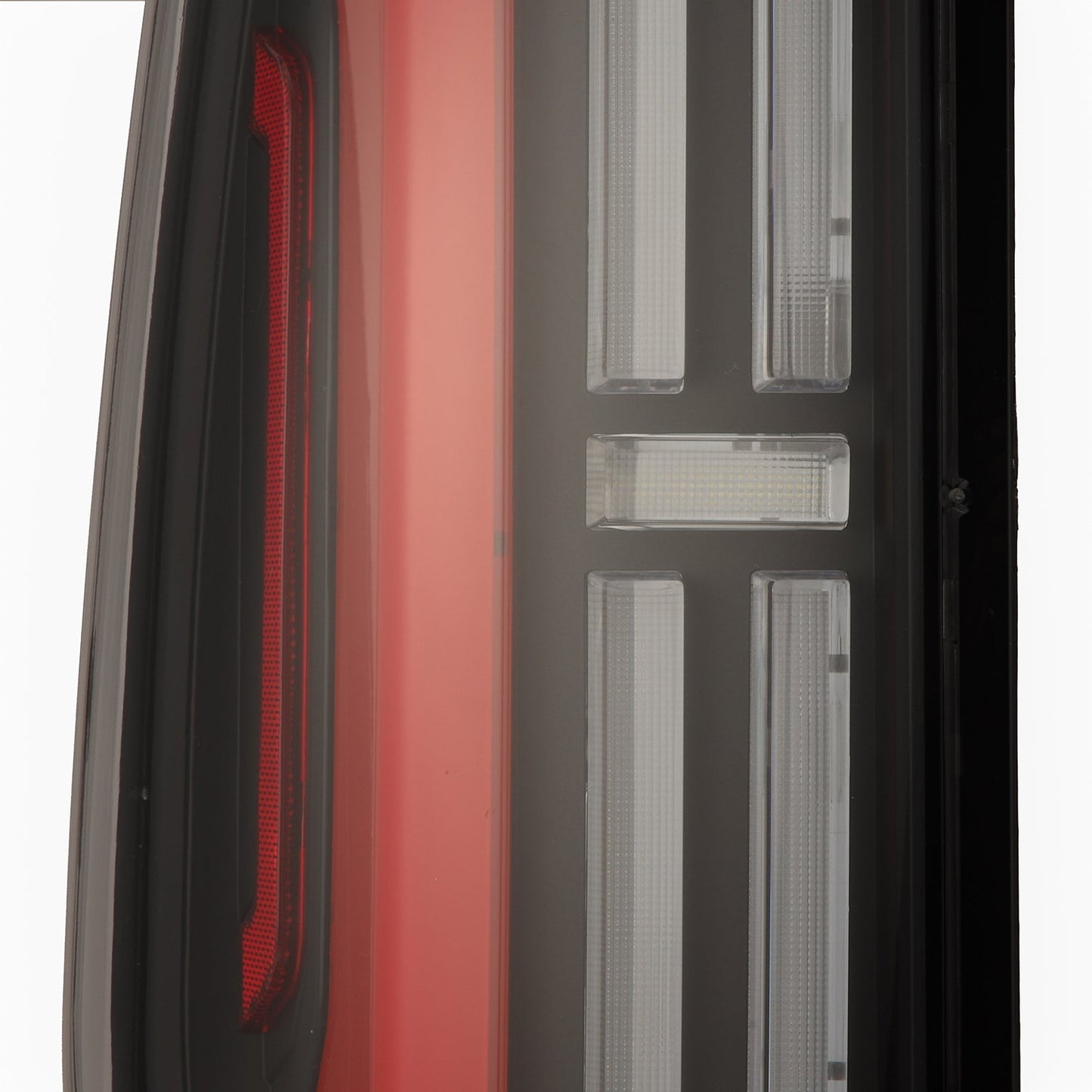 AlphaRex 14-21 Toyota Tundra NOVA-Series Prismatic LED Tail Lights Black-Red