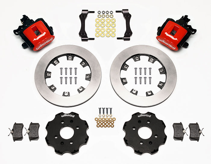 Wilwood Rear Parking Brake Caliper Brake Kit - 2.39" Axle Offset - 12.19" Rotors | 92-95 Civic / 93-97 Del Sol / 90-01 Integra (140-10207)