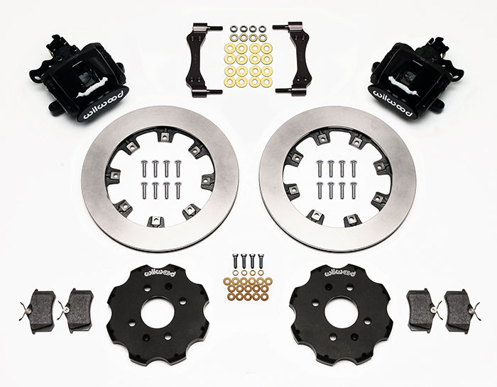 Wilwood Rear Parking Brake Caliper Brake Kit - 2.39" Axle Offset - 12.19" Rotors | 92-95 Civic / 93-97 Del Sol / 90-01 Integra (140-10207)