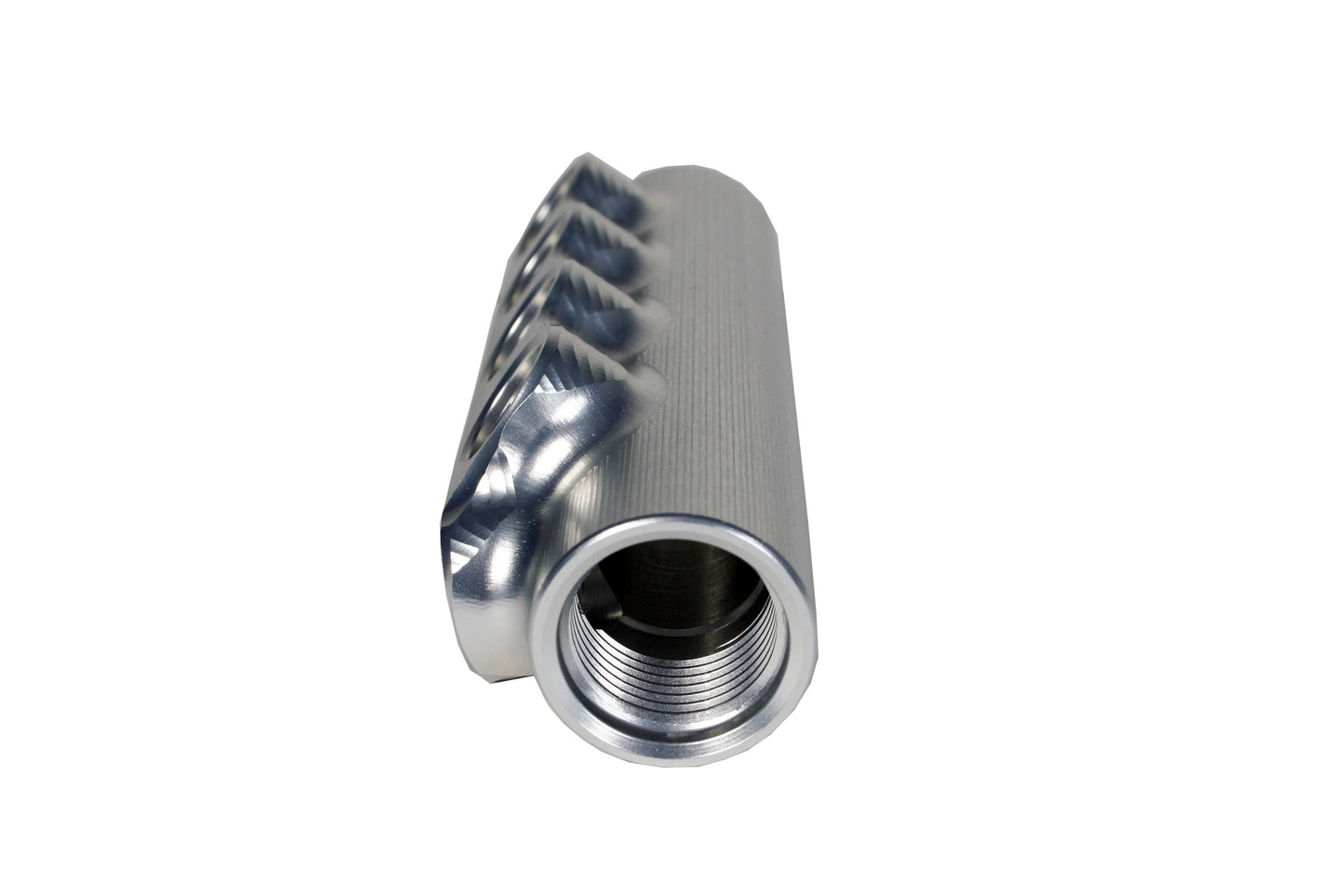 Aeromotive Fuel System Fuel Distribution Log (10-Ports) (2) -10 AN, (8) -6 AN. - 14602