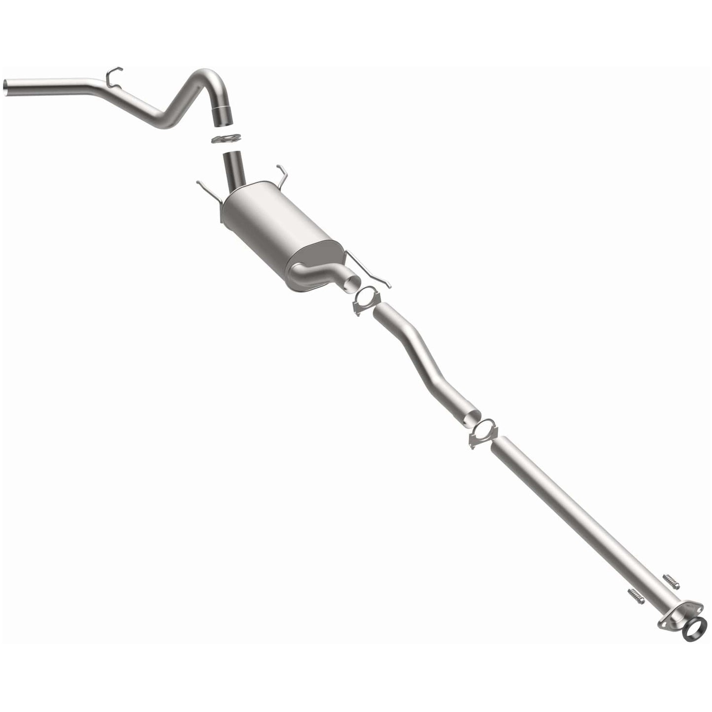 BRExhaust 2005-2012 Toyota Tacoma 4.0L Direct-Fit Replacement Exhaust System