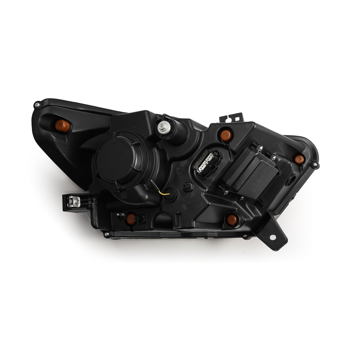 AlphaRex 15-17 Ford Mustang/18-20 Mustang Shelby GT350/GT500 MK II NOVA-Series LED Projector Headlights Alpha-Black