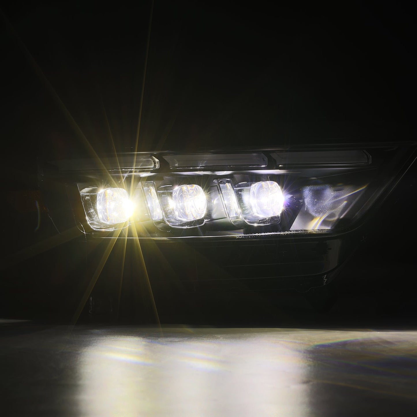 AlphaRex 15-17 Ford Mustang/18-20 Mustang Shelby GT350/GT500 MK II NOVA-Series LED Projector Headlights Black