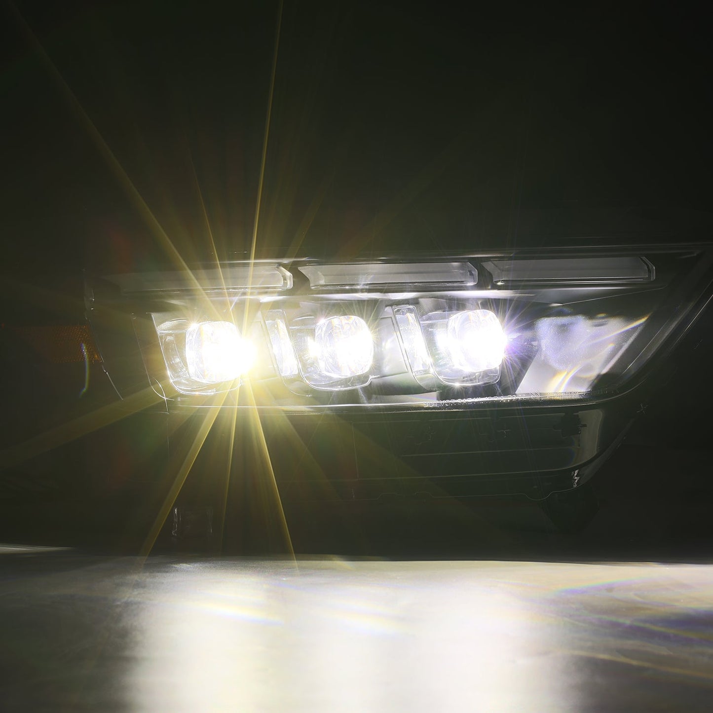AlphaRex 15-17 Ford Mustang/18-20 Mustang Shelby GT350/GT500 MK II NOVA-Series LED Projector Headlights Black