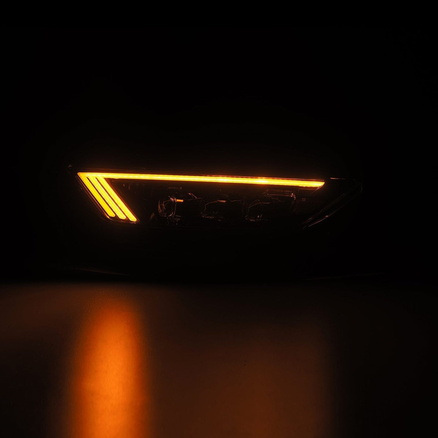 AlphaRex 15-17 Ford Mustang/18-20 Mustang Shelby GT350/GT500 NOVA-Series LED Projector Headlights Alpha-Black
