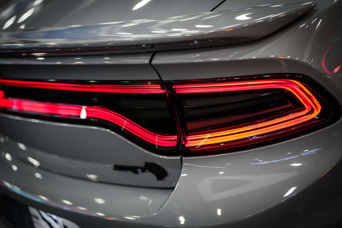 AlphaRex 15-23 Dodge Charger MKII NOVA-Series Prismatic LED Tail Lights Alpha-Black