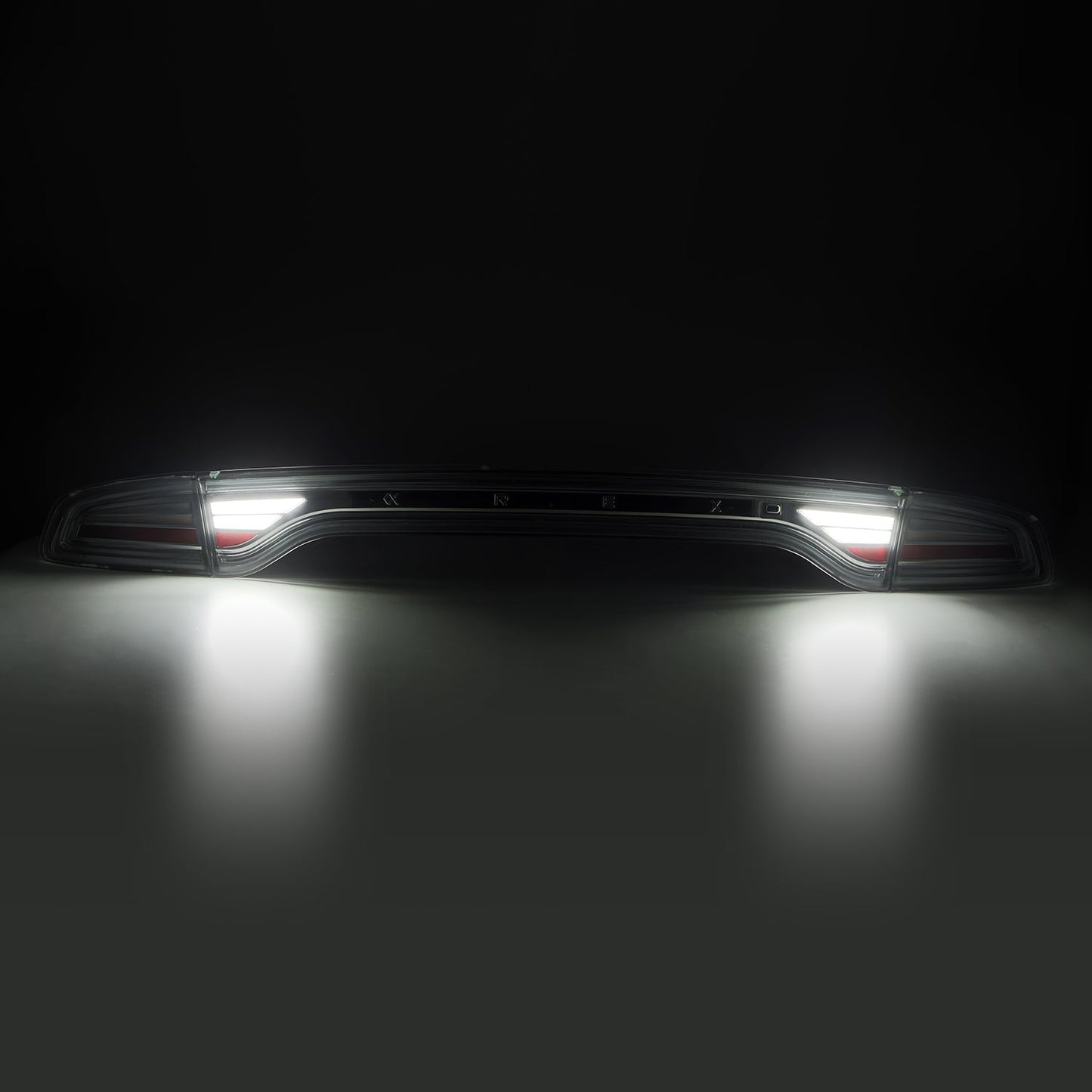 AlphaRex 15-23 Dodge Charger MKII NOVA-Series Prismatic LED Tail Lights Alpha-Black