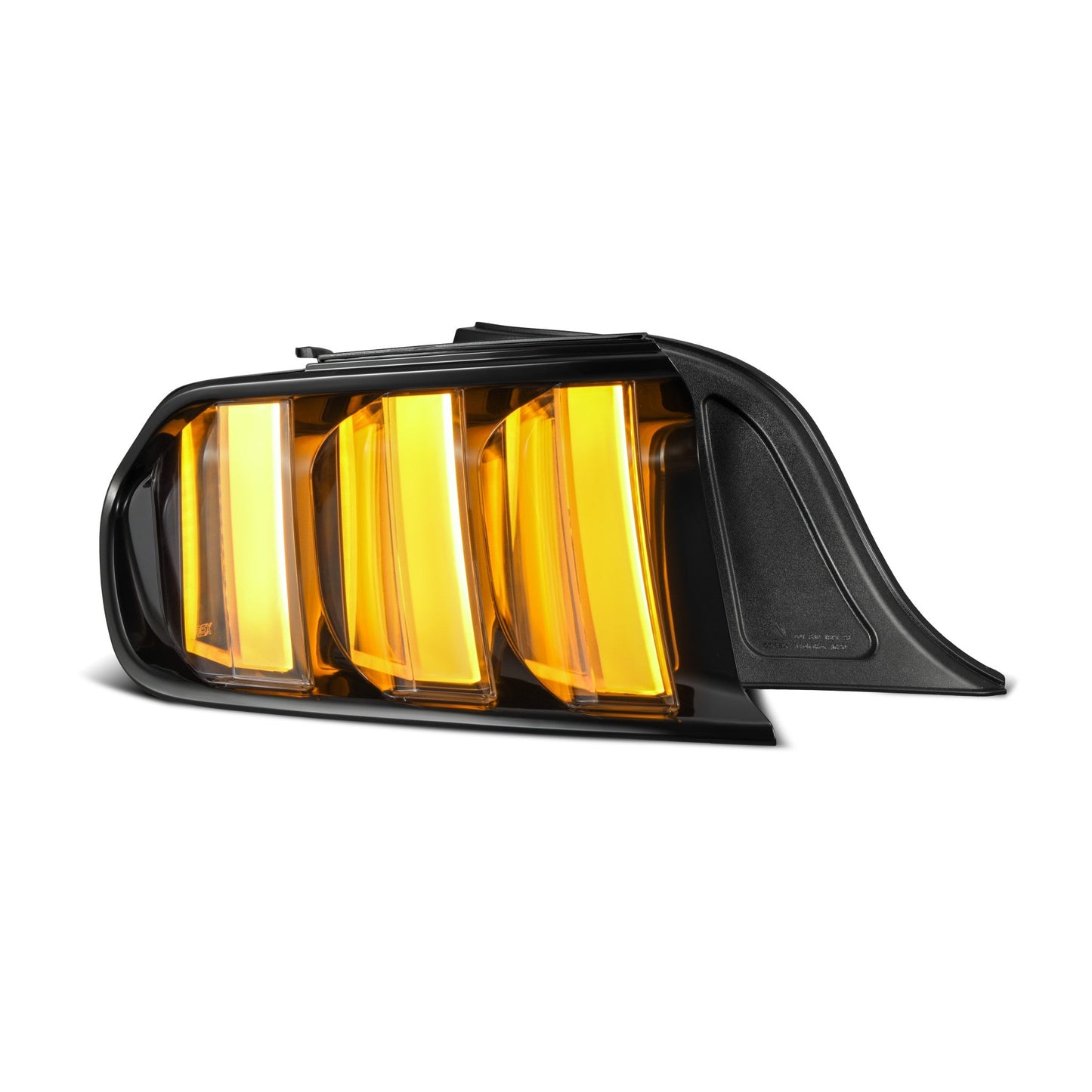 AlphaRex 15-23 Ford Mustang NOVA-Series Prismatic LED Tail Lights Black-Clear