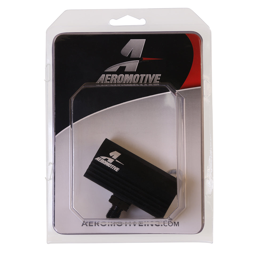 Aeromotive Fuel System Adapter, GM LT Direct Injection, Fuel Pressure Sensor, AN-08 ORB - M10x1.0 ORB - 15132