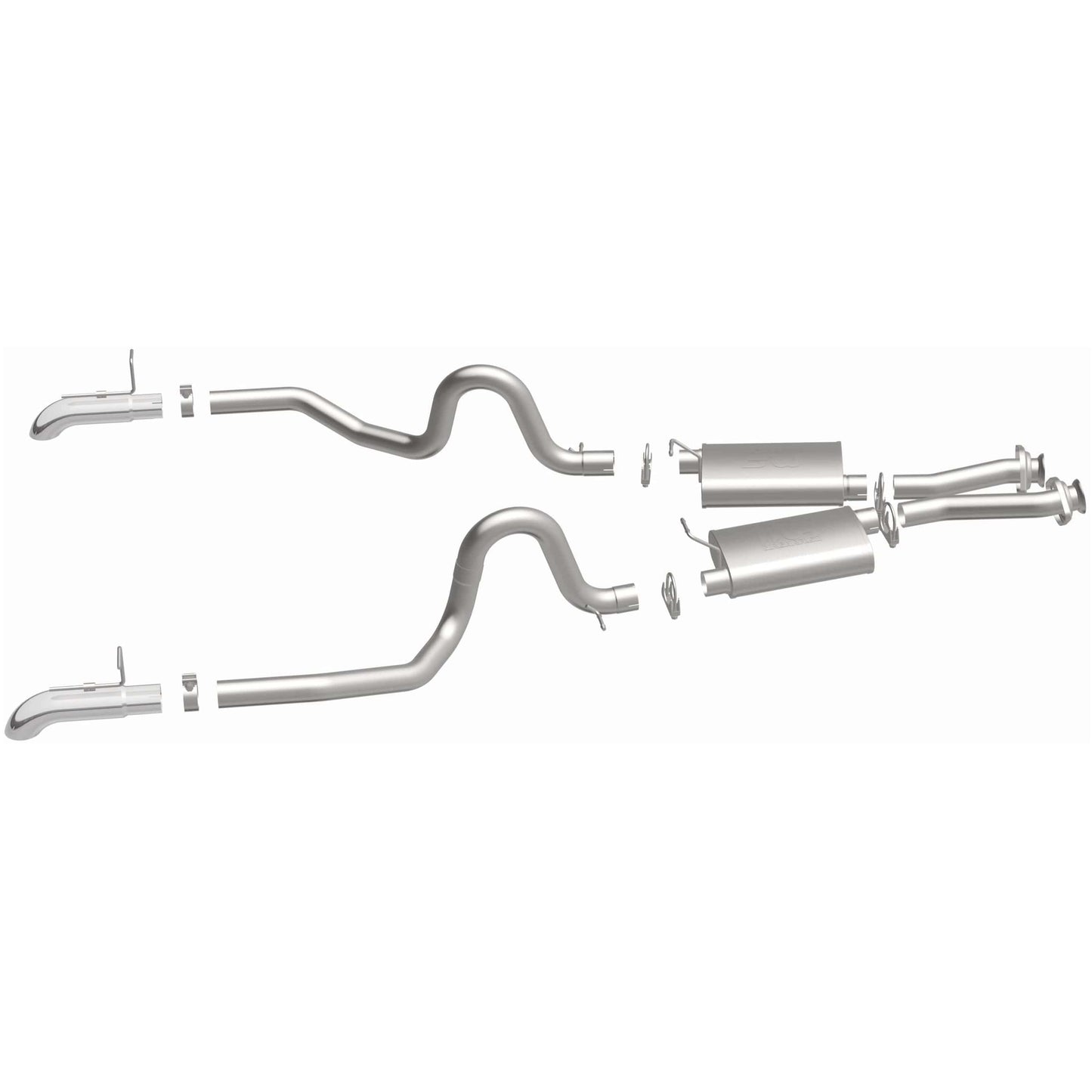 MagnaFlow 1987-1993 Ford Mustang Street Series Cat-Back Performance Exhaust System