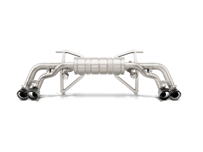 Akrapovic 16-16 Lamborghini Huracan LP 580-2 Coupe/Spyder Slip-On Line (Titanium) w/ Carbon Tips