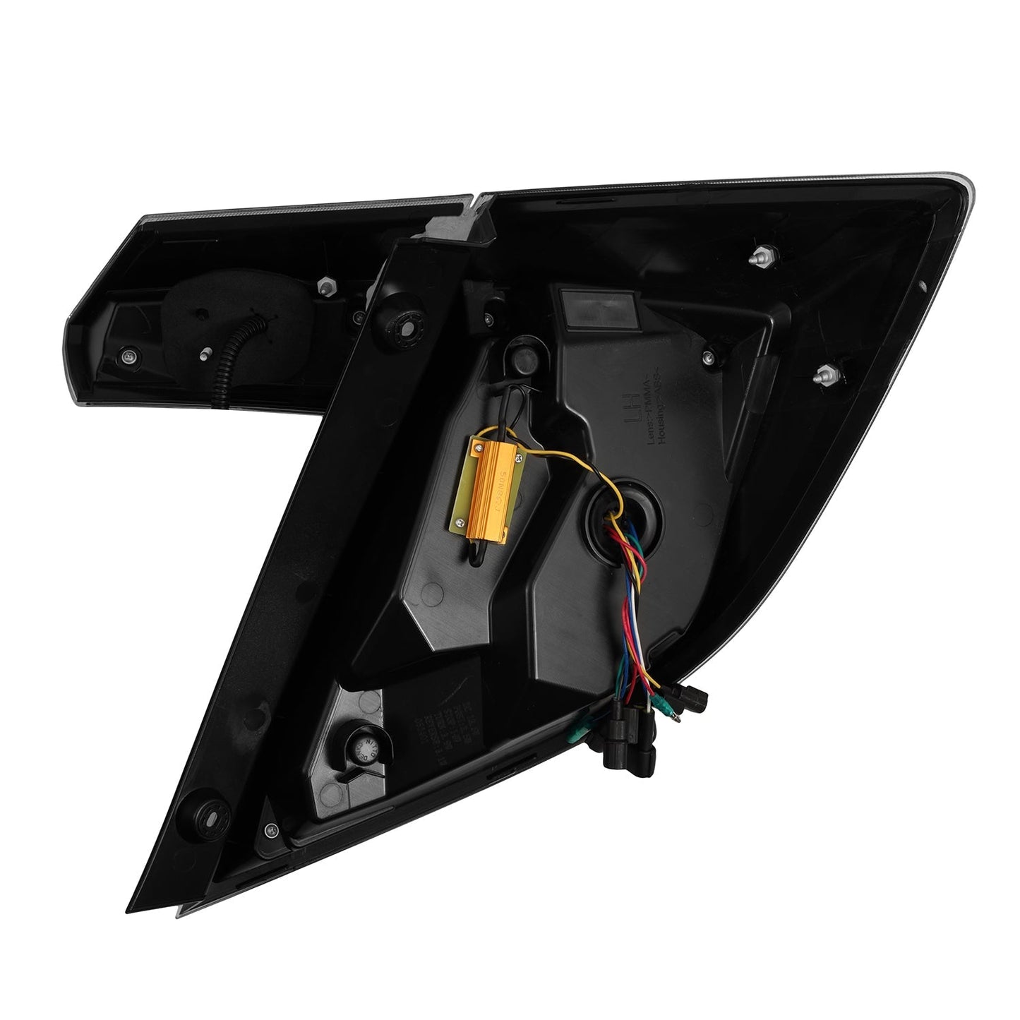 AlphaRex 16-21 Honda Civic Hatchback NOVA-Series Prismatic LED Tail Lights Black