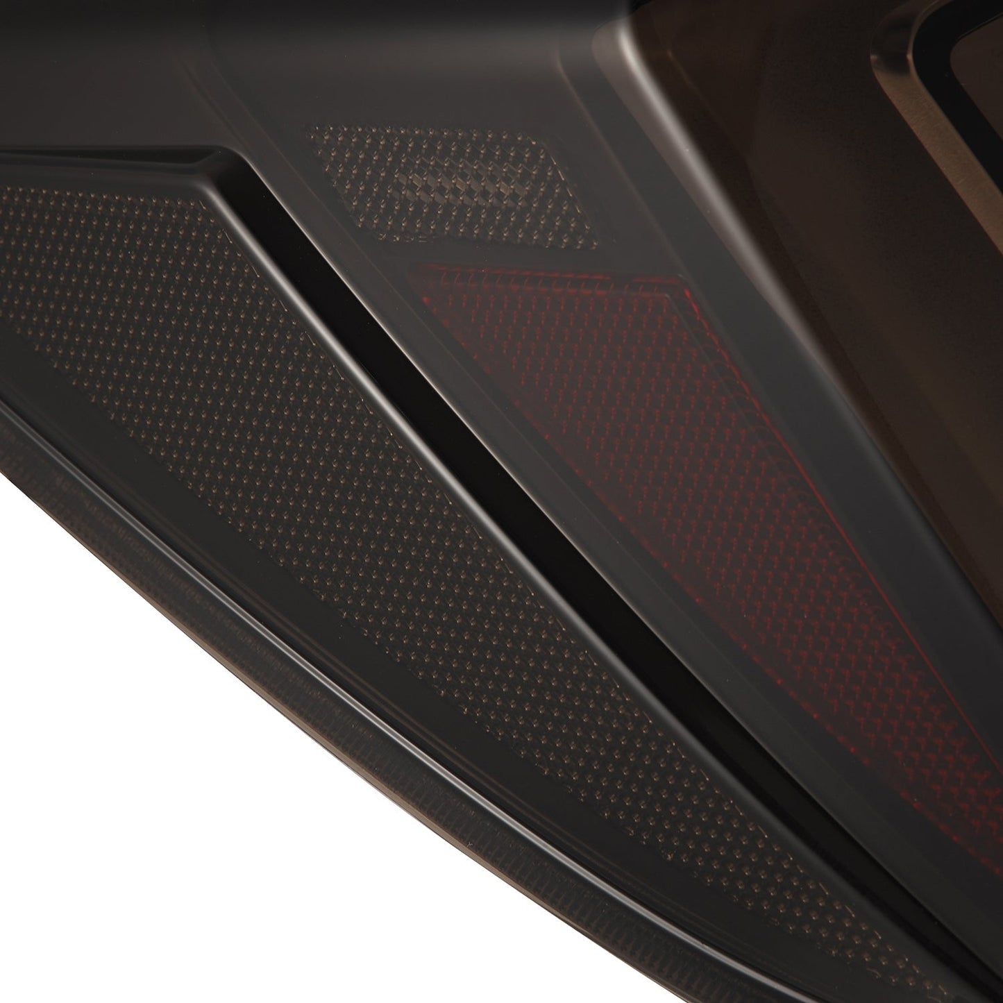AlphaRex 16-21 Honda Civic Hatchback NOVA-Series Prismatic LED Tail Lights Black Smoke