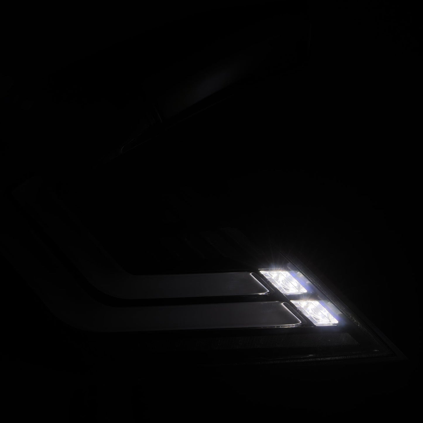 AlphaRex 16-21 Honda Civic Hatchback NOVA-Series Prismatic LED Tail Lights Black Smoke