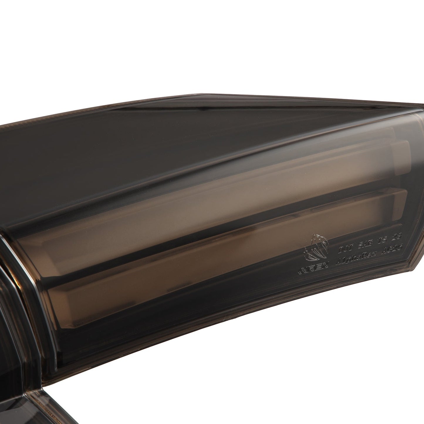 AlphaRex 16-21 Honda Civic Hatchback NOVA-Series Prismatic LED Tail Lights Black Smoke
