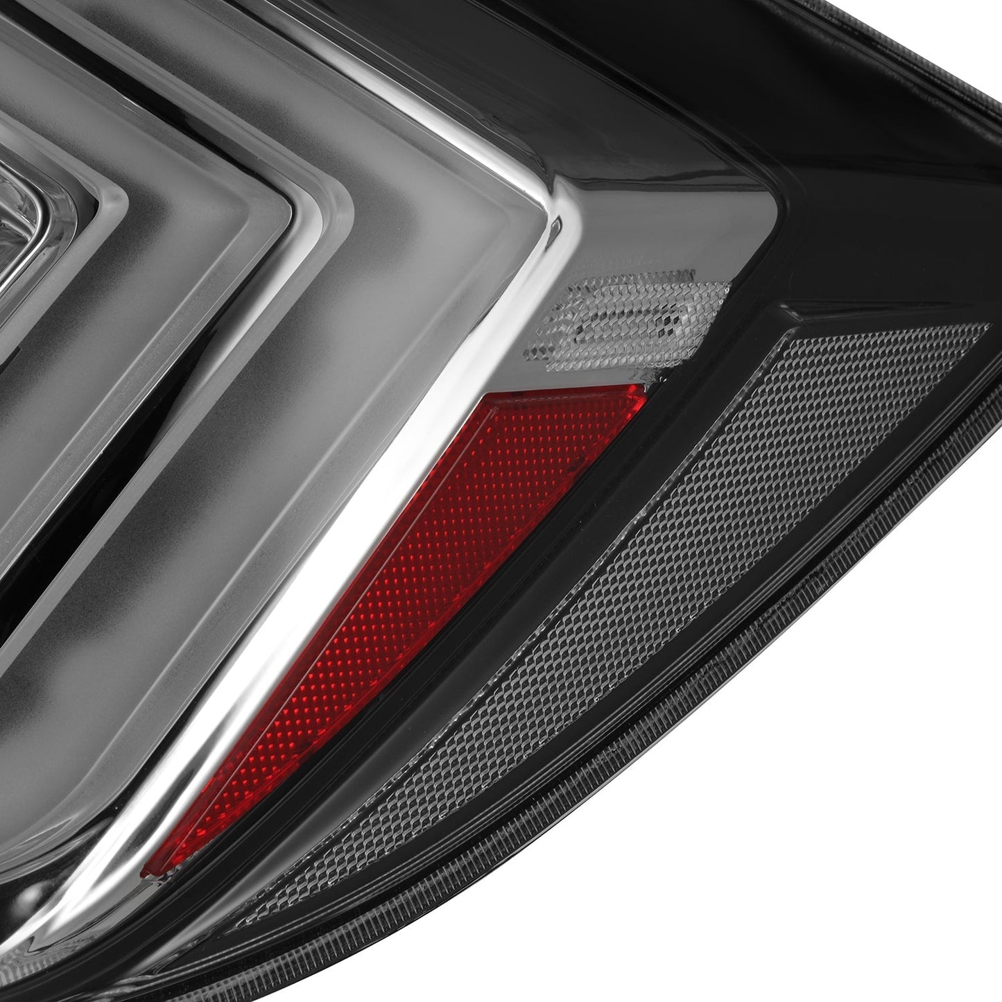 AlphaRex 16-21 Honda Civic Hatchback NOVA-Series Prismatic LED Tail Lights Clear