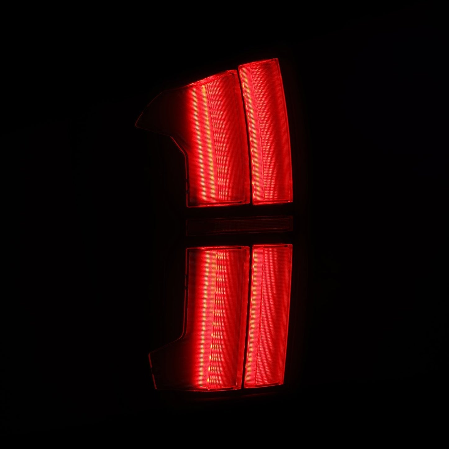 AlphaRex 16-23 Toyota Tacoma NOVA-Series Prismatic LED Tail Lights Alpha-Black