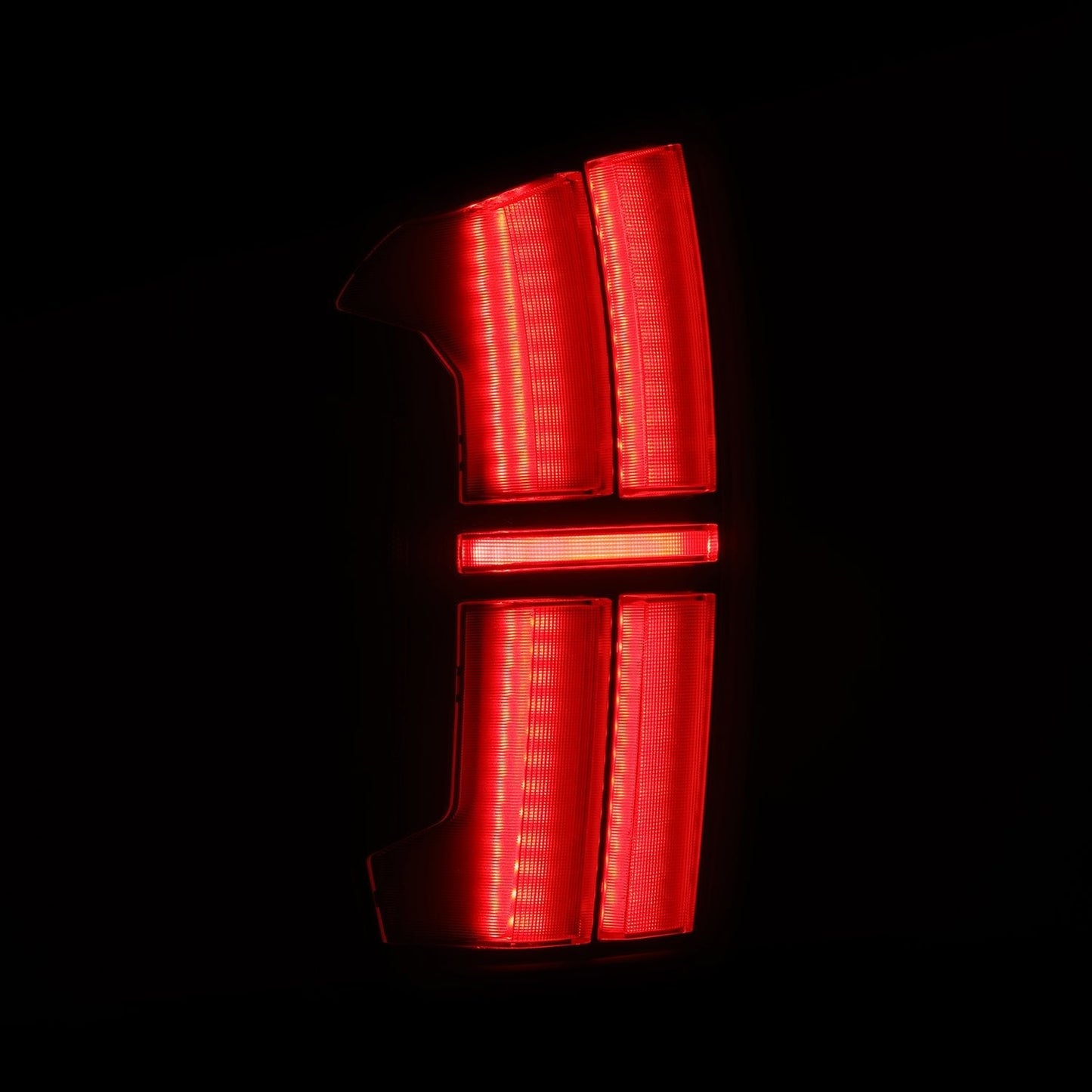 AlphaRex 16-23 Toyota Tacoma NOVA-Series Prismatic LED Tail Lights Alpha-Black