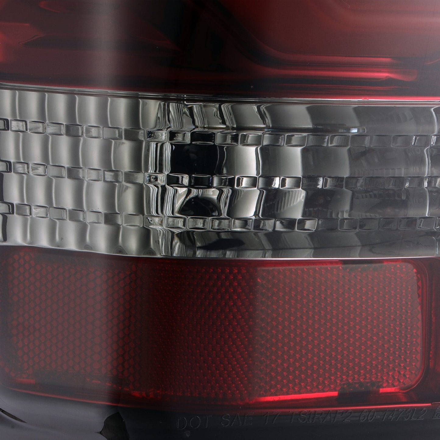 AlphaRex 16-23 Toyota Tacoma PRO-Series LED Tail Lights Red Smoke