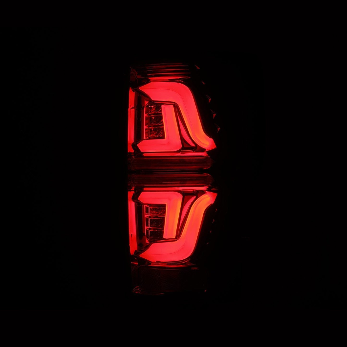 AlphaRex 17-19 Ford Super Duty PRO-Series LED Tail Lights Red Smoke