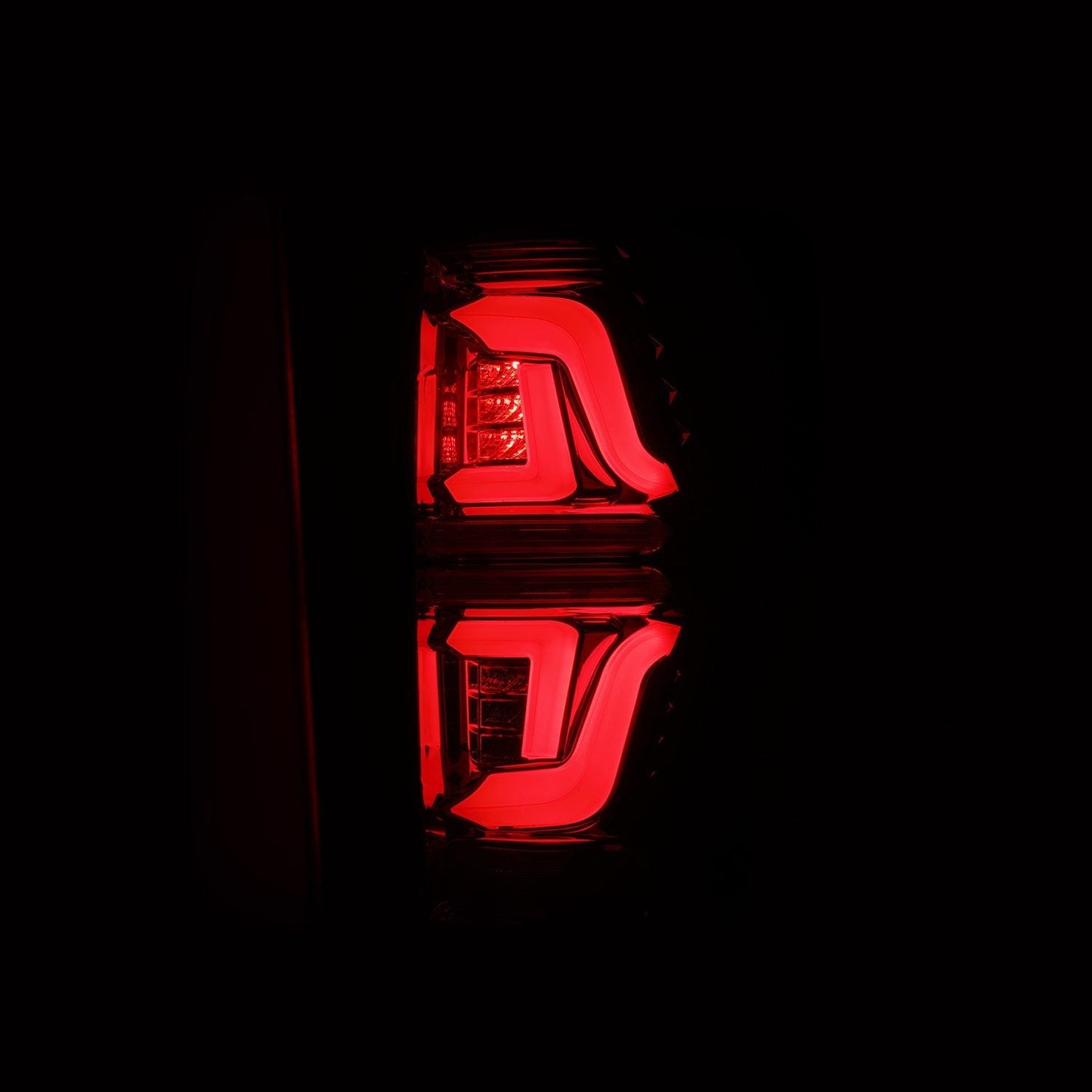 AlphaRex 17-19 Ford Super Duty PRO-Series LED Tail Lights Red Smoke