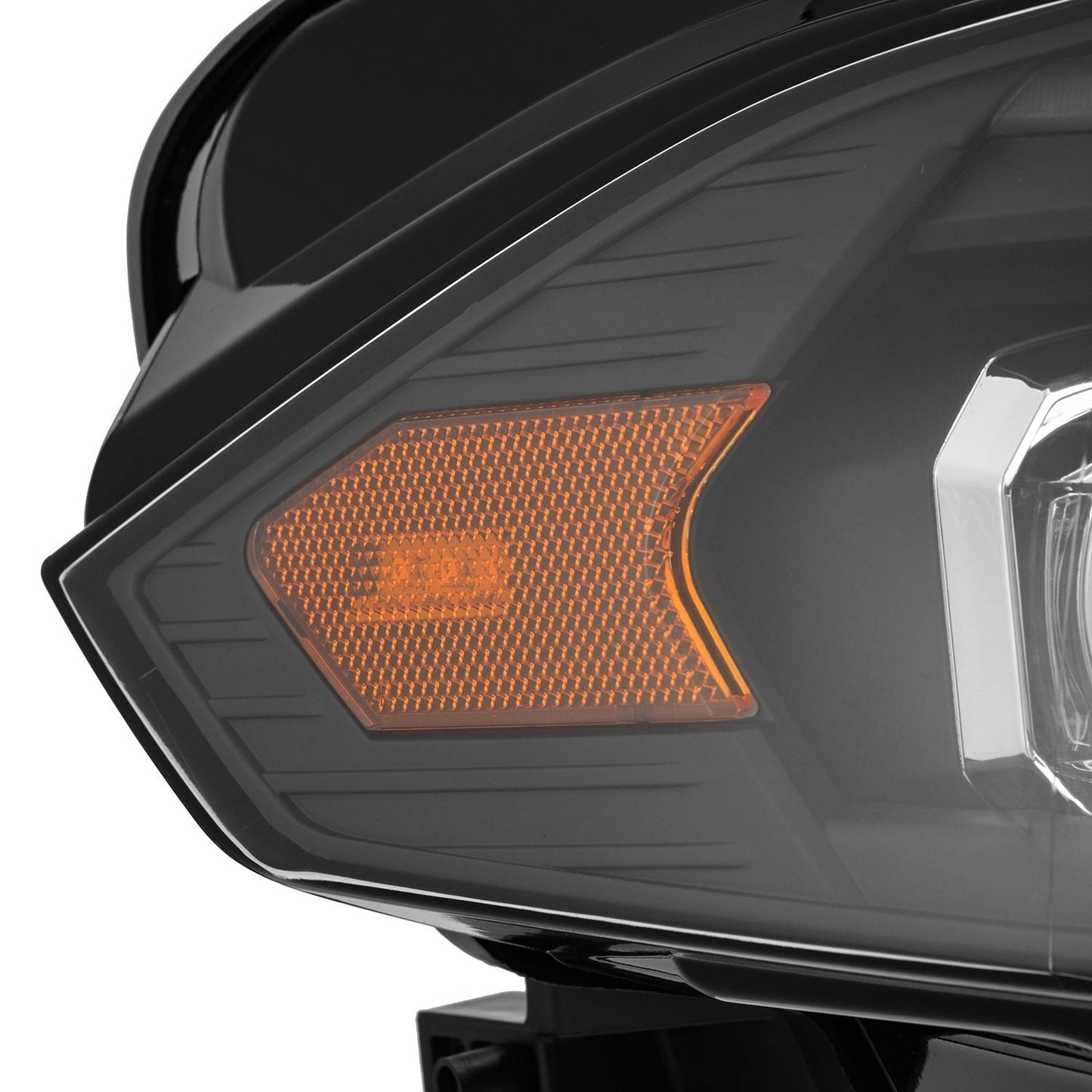 AlphaRex 18-23 Ford Mustang NOVA-Series LED Projector Headlights Black