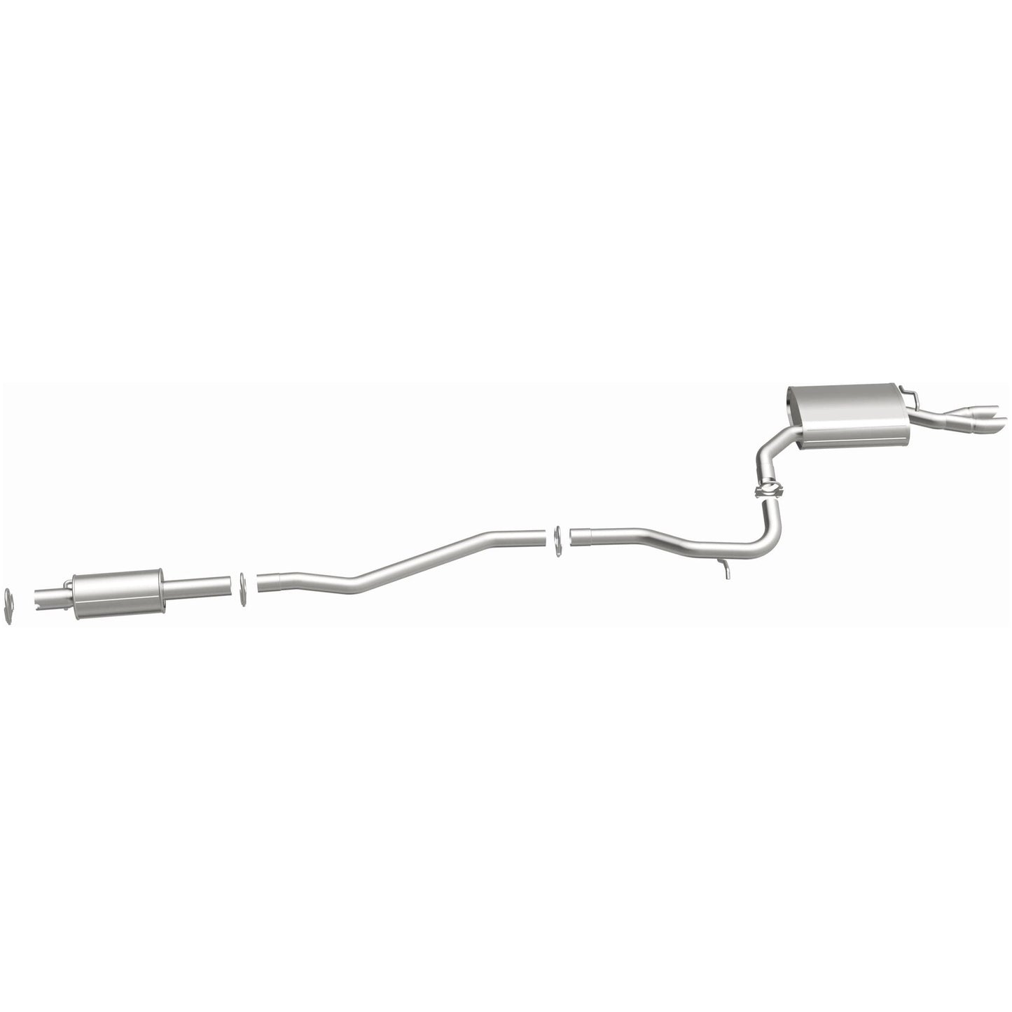 BRExhaust Direct-Fit Replacement Exhaust System 106-0191