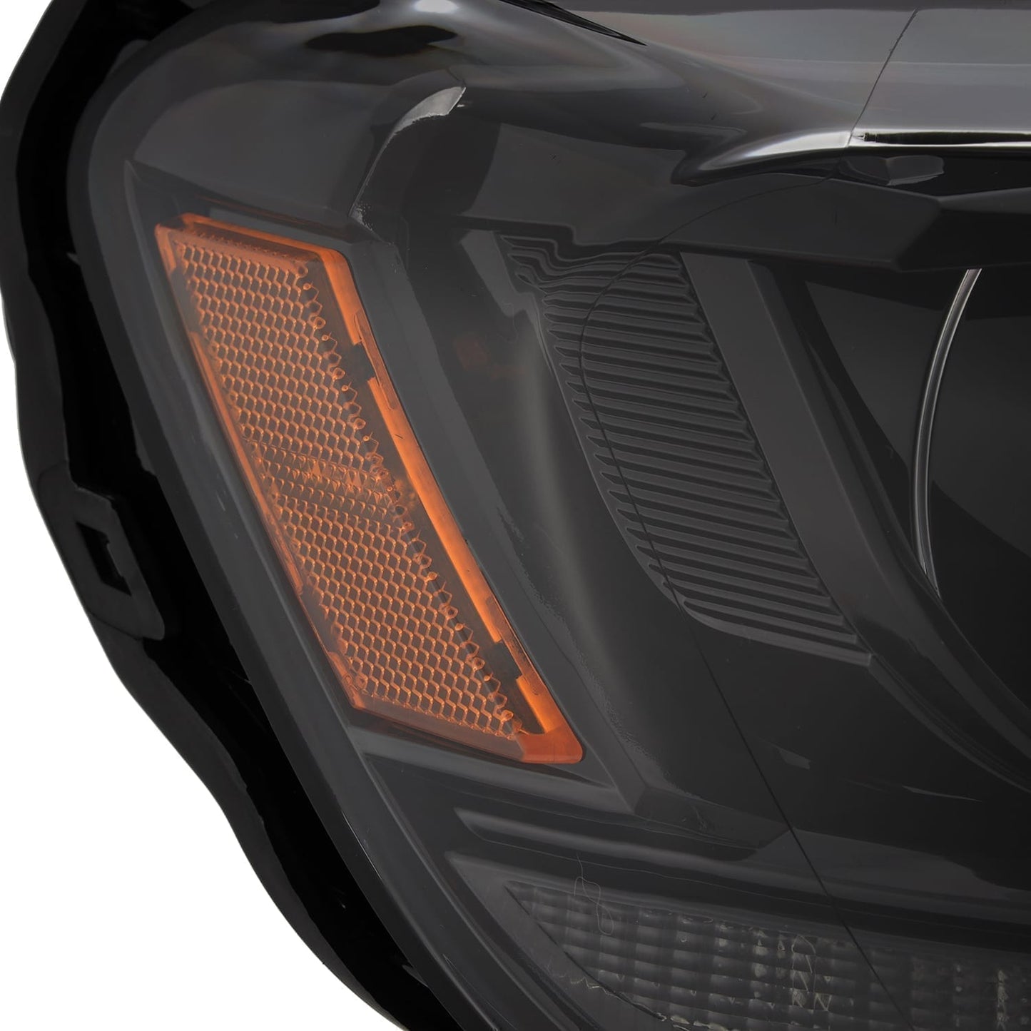 AlphaRex 19-23 Ford Ranger LUXX-Series LED Projector Headlights Alpha-Black
