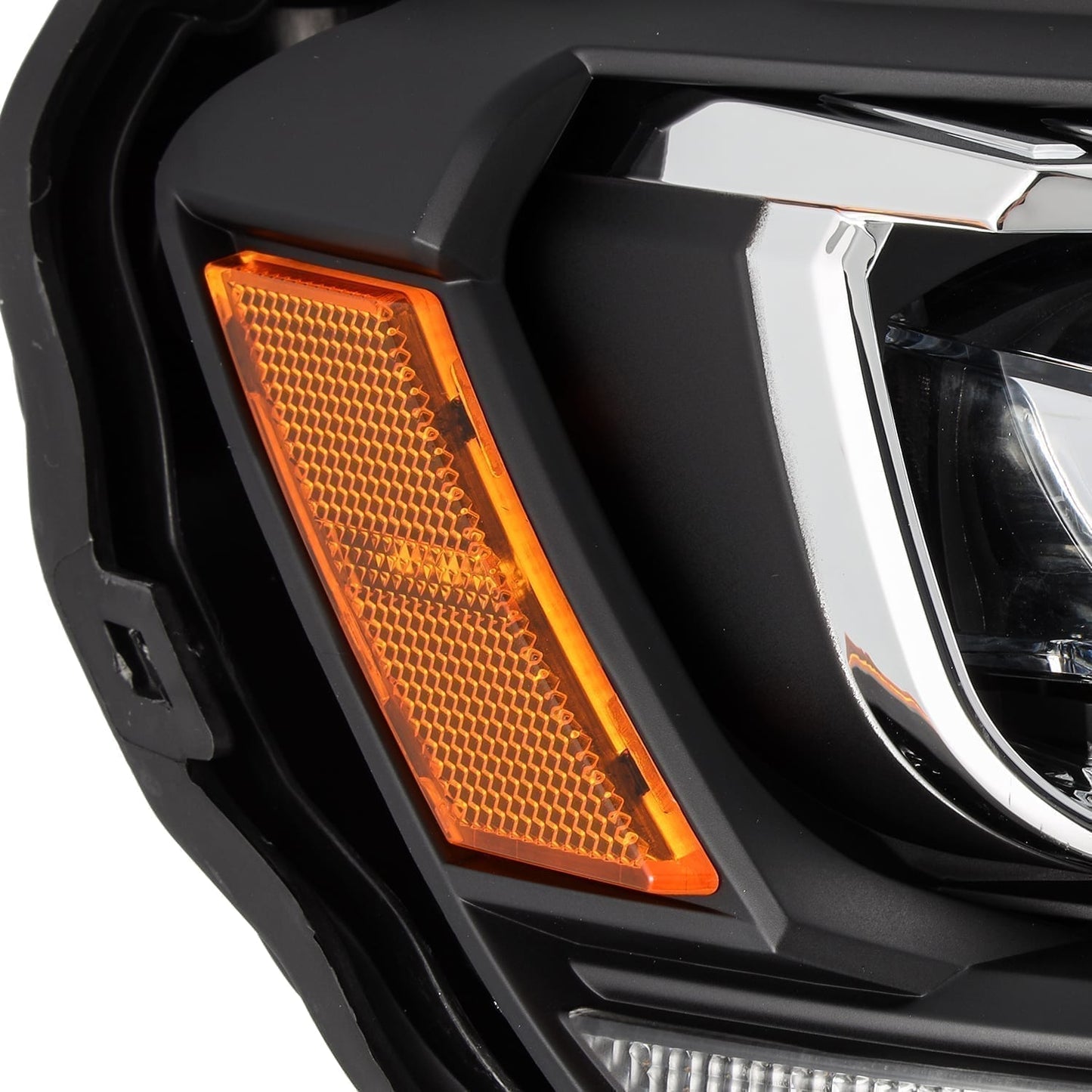 AlphaRex 19-23 Ford Ranger NOVA-Series LED Projector Headlights Black