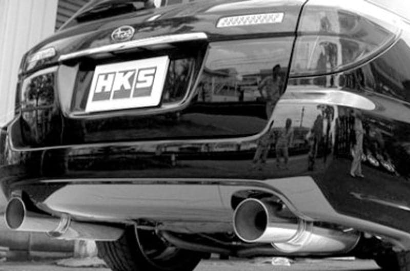 HKS Silent Hi-Power Exhaust - Subaru LEGACY 2.5GT WAGON BP5 2005-2009 Turbo