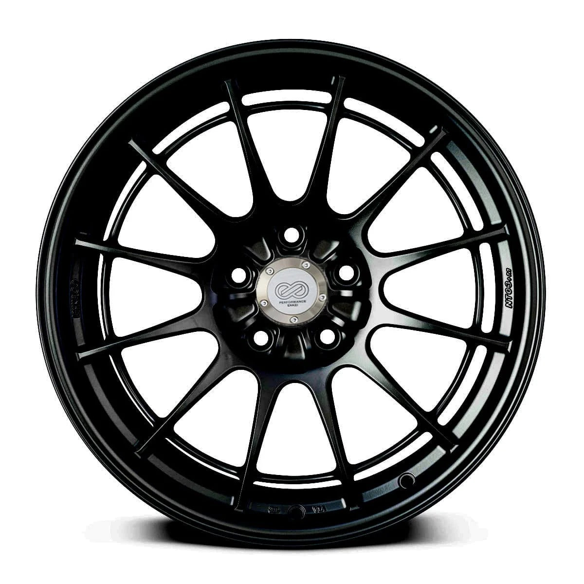 Enkei NT03+M 18x9.5 +40 5x114.3 Black-WheelFlip