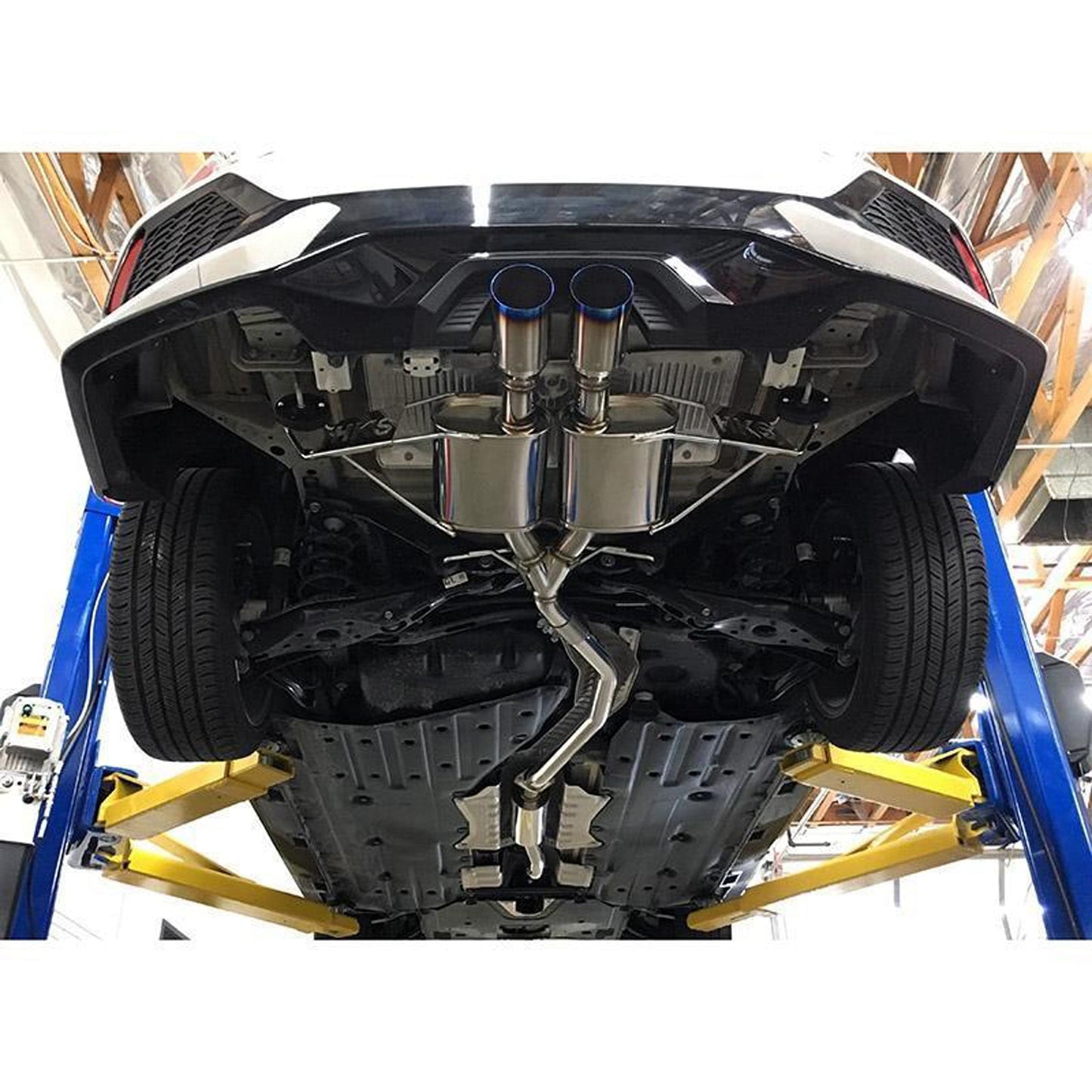 HKS Legamax Premium Exhaust - Honda Civic Hatchback 1.5T 17-21