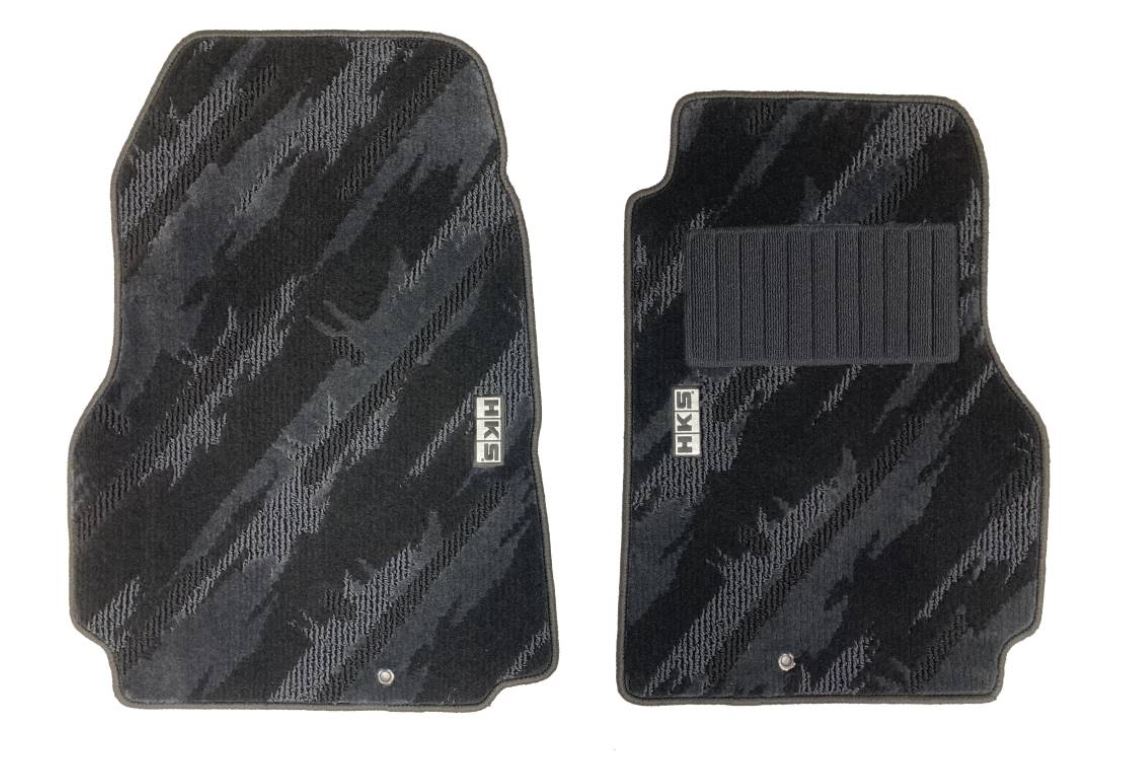 HKS Floor Mat (Monotone Oil Color - 5 Piece Set) - Nissan GT-R R35 LHD 2009+