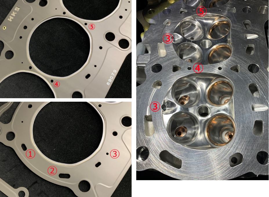 HKS Grommet Type Head Gasket Super Cooling Pro (89mm / T=1.0mm) - Toyota GR Corolla G16E-GTS 2023+