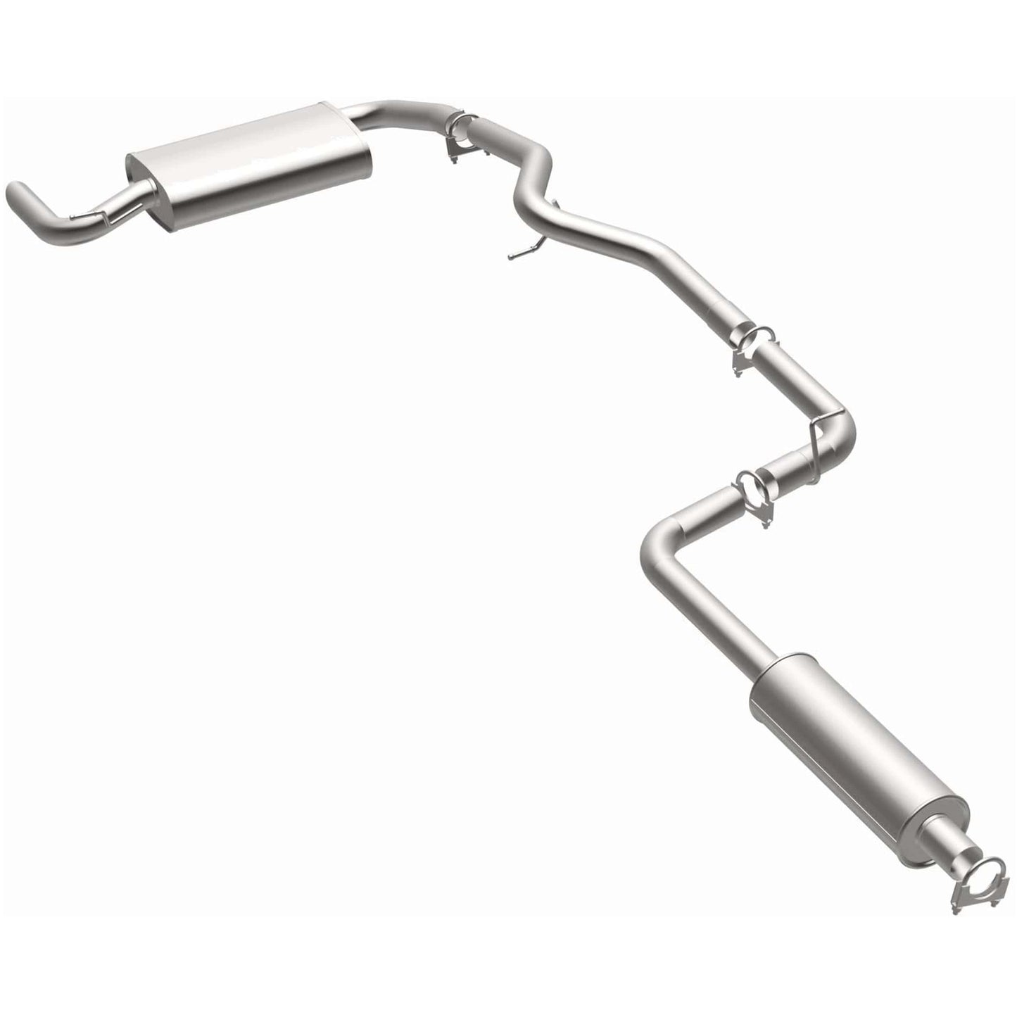 BRExhaust 2012-2017 Ford Focus 2.0L Direct-Fit Replacement Exhaust System