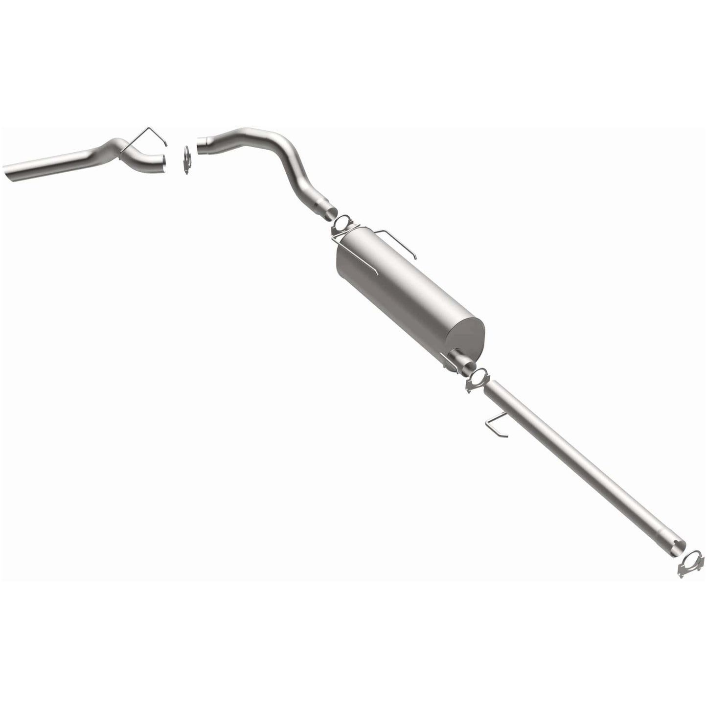 BRExhaust 2002-2005 Dodge Ram 1500 Direct-Fit Replacement Exhaust System
