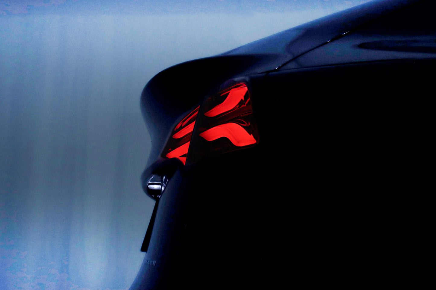 AlphaRex 20-24 Tesla Model Y / 22-23 Model 3 (With Stock Amber Turn Signal) PRO-Series LED Tail Lights Red Smoke