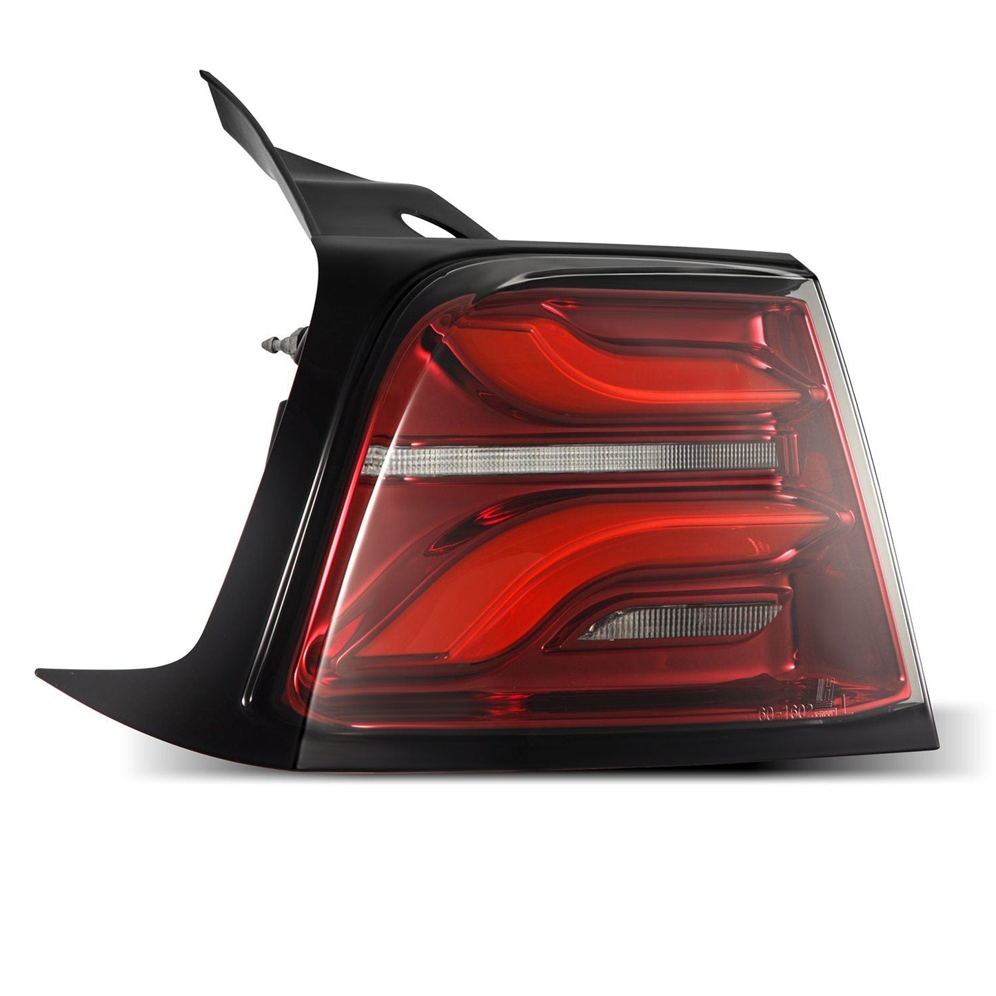 AlphaRex 20-24 Tesla Model Y / 22-23 Model 3 (With Stock Amber Turn Signal) PRO-Series LED Tail Lights Red Smoke